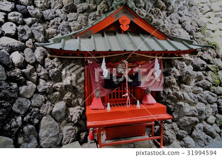 Shrine nostalgia Inari shrine (Inagakirarinjinjya) Nakano Saku city Iwamurada 31994594