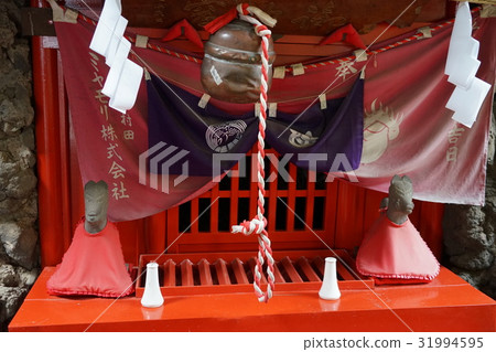 Shrine nostalgia Inari shrine (Inagakirarinjinjya) Nakano Saku city Iwamurada 31994595