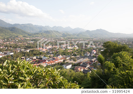 view of Luang Prabang town view of Luang Prabang town 31995424