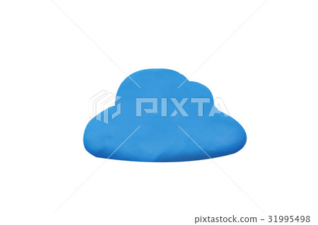 plasticine in cloud shape plasticine in cloud shape 31995498