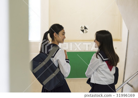 Girls high school student Girls high school student 31996169