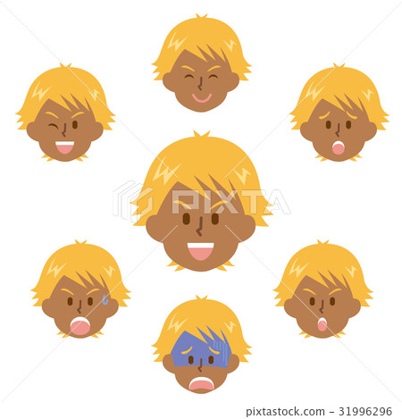 15系列_槍黑加爾男子_面部表情 31996296