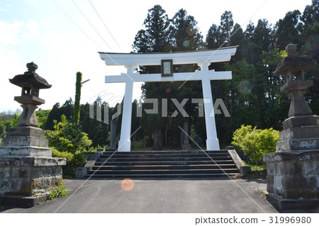 Hirosaki, Oguriyama Shrine Torii Hirosaki, Oguriyama Shrine Torii 31996980