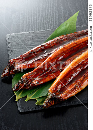 Grilled eels of eel 31998586