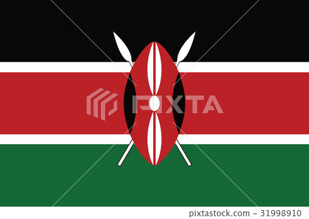 vector background of kenya flag vector background of kenya flag 31998910