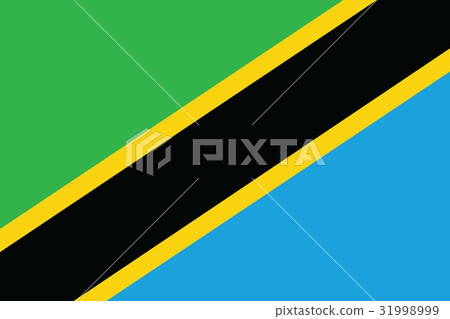 vector background of tanzania flag vector background of tanzania flag 31998999