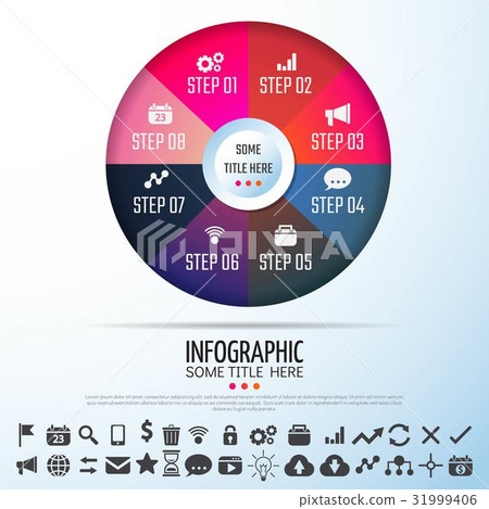 Circle Infographics Design Template Circle Infographics Design Template 31999406