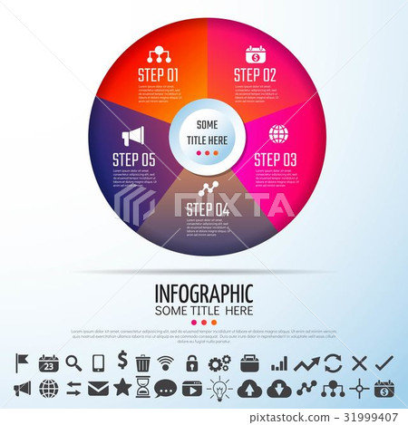 Circle Infographics Design Template Circle Infographics Design Template 31999407