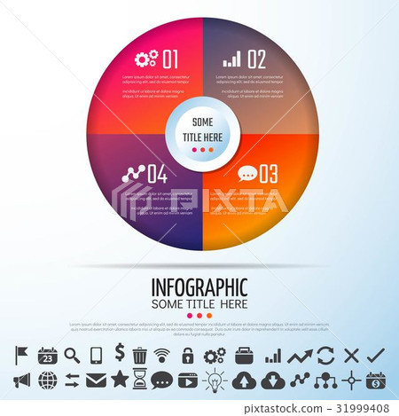 Circle Infographics Design Template Circle Infographics Design Template 31999408