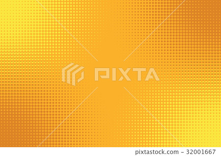 Golden yellow orange pop art background with Golden yellow orange pop art background with 32001667