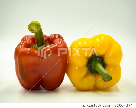 Pepper on white background 32004374