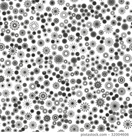 Abstract seamless spirograph pattern Abstract seamless spirograph pattern 32004606