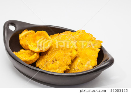 Plantain cups and patacones Plantain cups and patacones 32005125