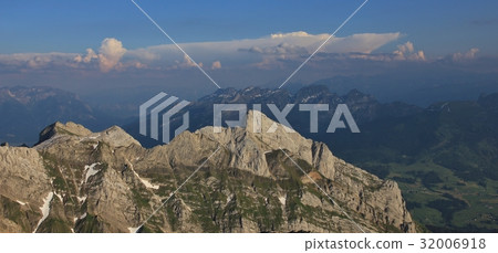 Wildhuser Schofberg seen from Mount Santis 32006918