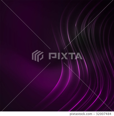 Glowing futuristic lines 32007484