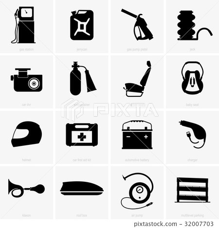 Car icons Car icons 32007703