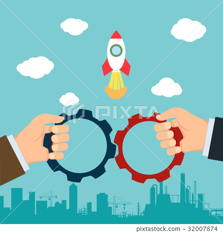 Collaboration in business 32007874