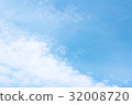  藍天和雲彩 32008720
