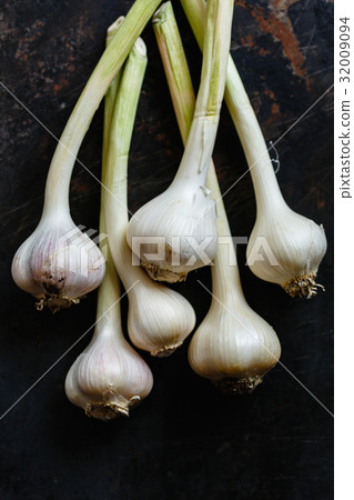 Garlic close up 32009094