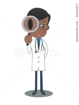 Find a white coat doctor 32010917