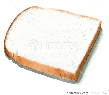 1 塊模擬水彩山形麵包 1 塊模擬水彩山形麵包 32011157