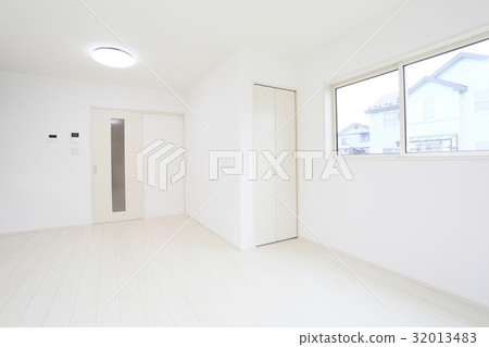 Newly built living room dining kitchen 32013483
