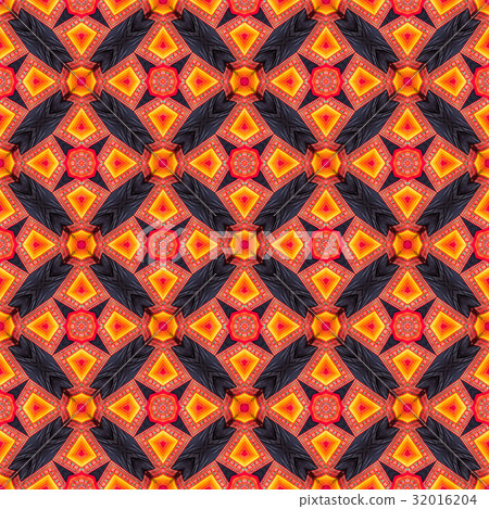 Abstract kaleidoscope or endless pattern. 32016204