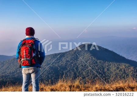 Tourist enjoy travel. Tourist enjoy travel. 32016222