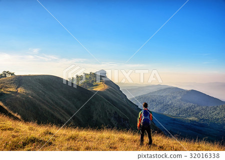 Tourist enjoy travel. Tourist enjoy travel. 32016338