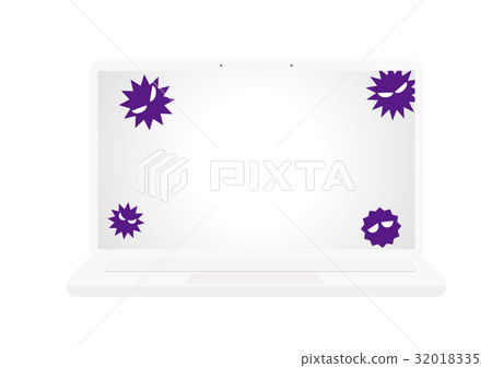 Laptop computer (virus) 32018335