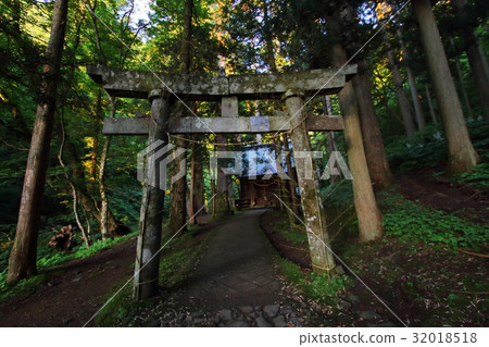 Mitake Shrine of Tamadare Falls 32018518