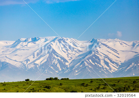 Beautiful landscape of nature in the Tien Shan Beautiful landscape of nature in the Tien Shan 32019564