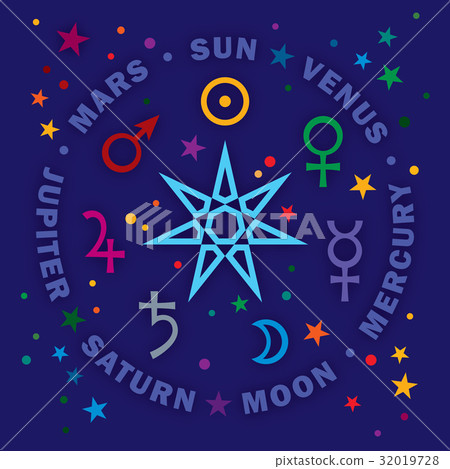 The Septener. Star of The Magicians. Astrology. 32019728