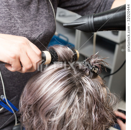 Styling female hair dryer Styling female hair dryer 32020444