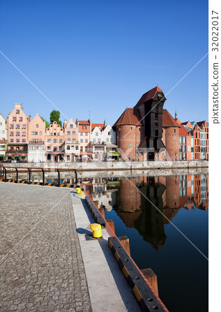 City of Gdansk Cityscape in Poland 32022017