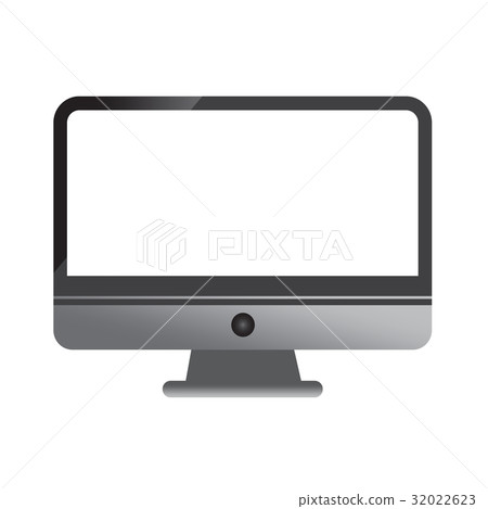 Computer screen icon illustration design Computer screen icon illustration design 32022623