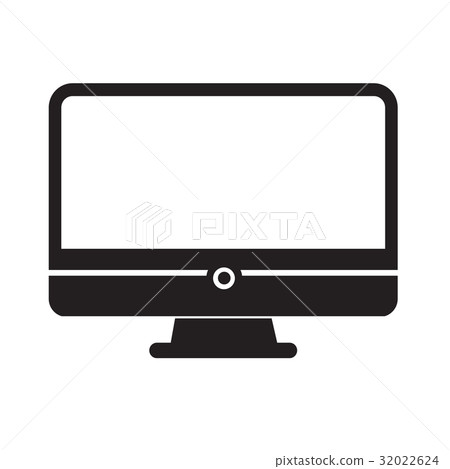 Computer screen icon illustration design Computer screen icon illustration design 32022624