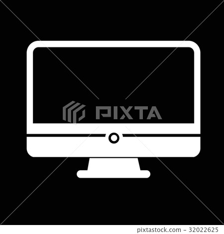 Computer screen icon illustration design 32022625