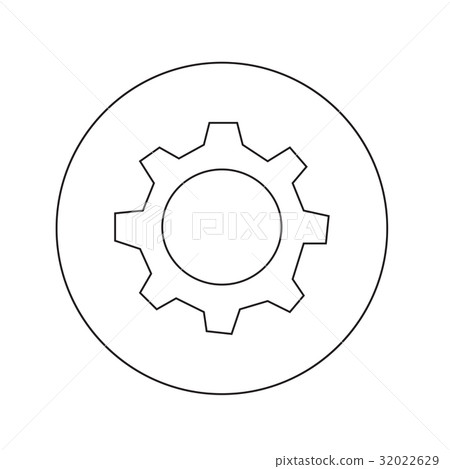 Gear icon illustration design Gear icon illustration design 32022629