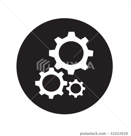 Gear icon illustration design Gear icon illustration design 32022630