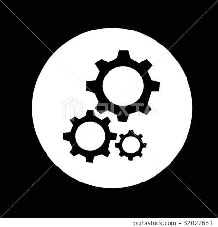 Gear icon illustration design Gear icon illustration design 32022631