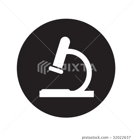 microscope icon illustration design 32022637