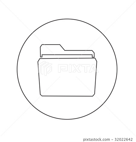 Folder icon illustration design Folder icon illustration design 32022642