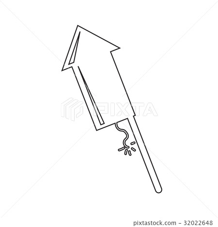 firework icon illustration design 32022648