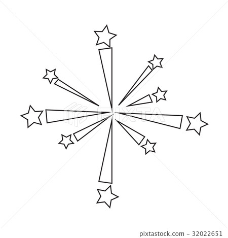 firework icon illustration design firework icon illustration design 32022651