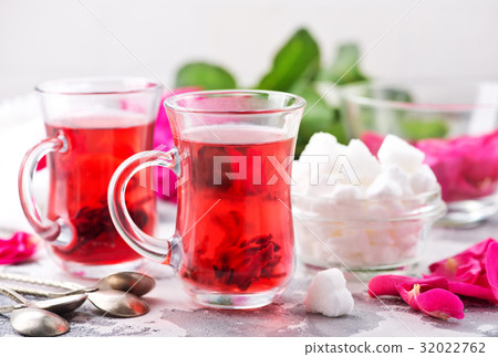 tea with rose tea with rose 32022762