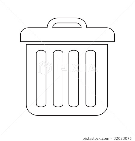 trash bin icon illustration design trash bin icon illustration design 32023075