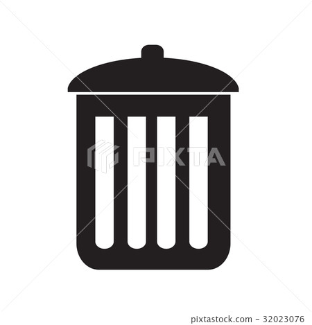 trash bin icon illustration design trash bin icon illustration design 32023076