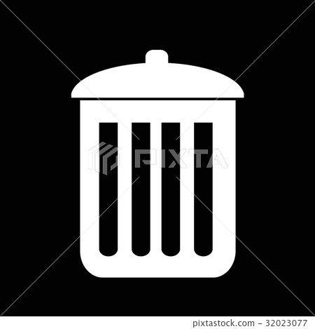 trash bin icon illustration design trash bin icon illustration design 32023077