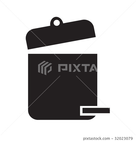 trash bin icon illustration design trash bin icon illustration design 32023079